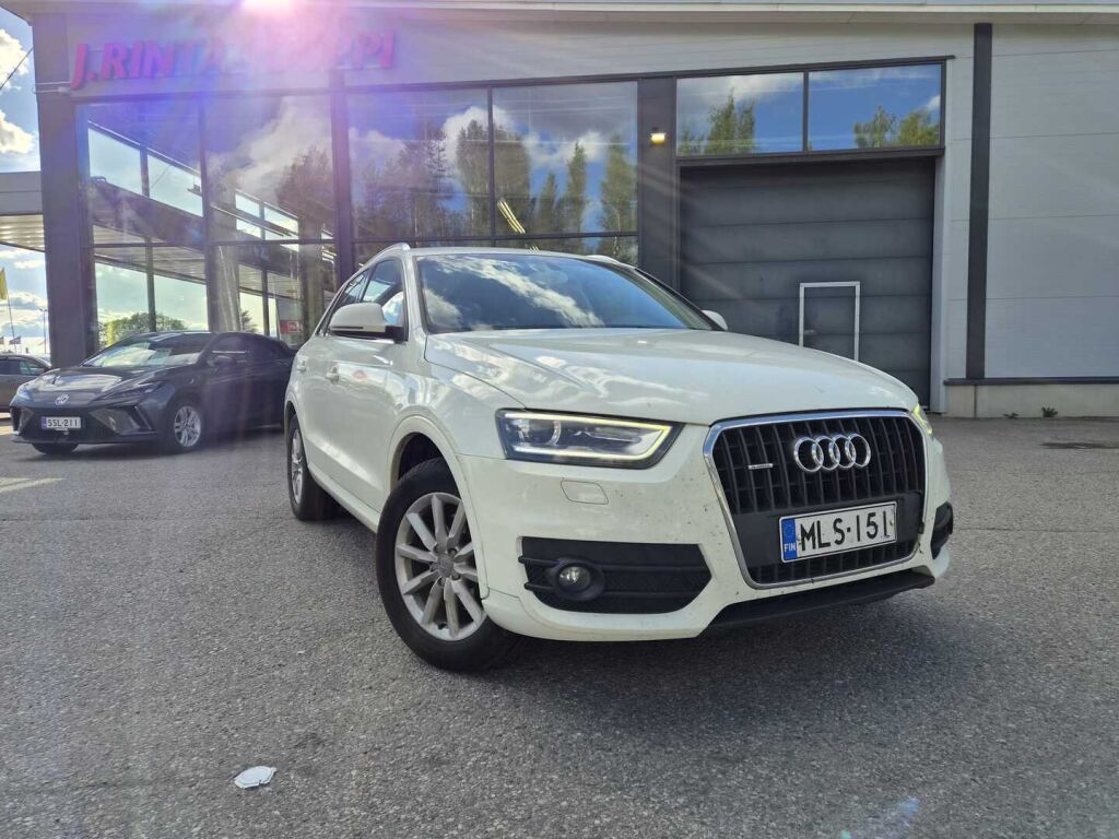 Audi Q3 2014 Valkoinen