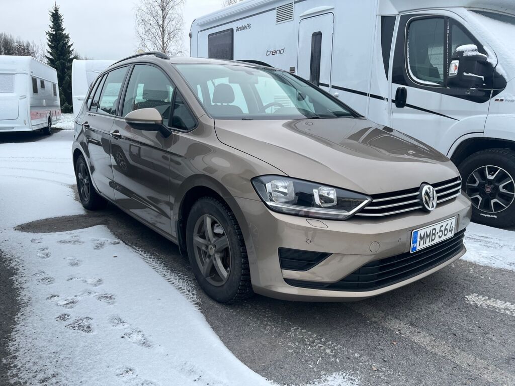 Volkswagen Golf Sportsvan 2014 Ruskea (beige)