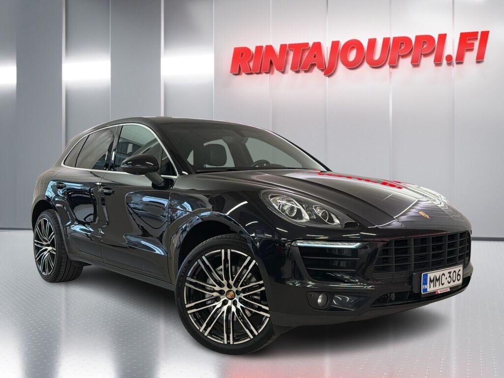 Porsche Macan 2015 Musta