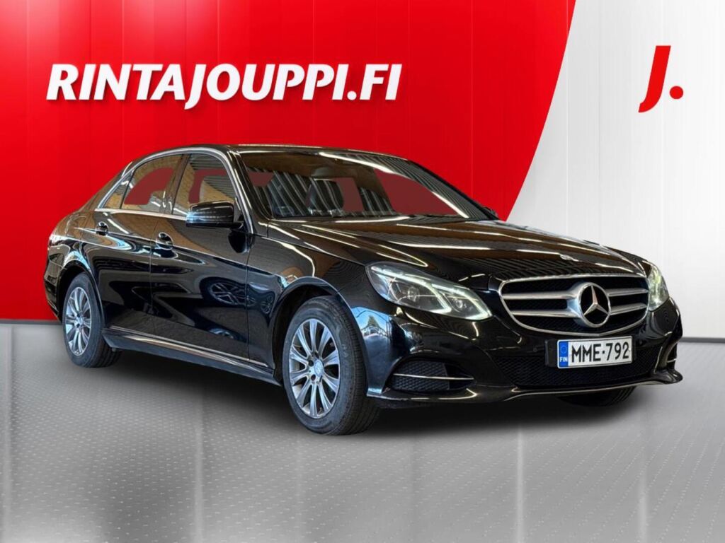 Mercedes-Benz E 2015 Musta