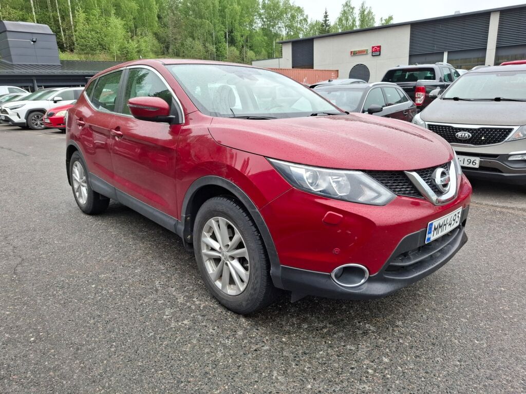 Nissan Qashqai 2015 Punainen