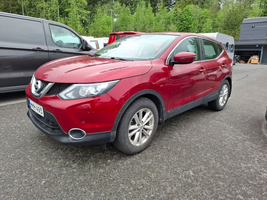 Nissan Qashqai 2015 Punainen