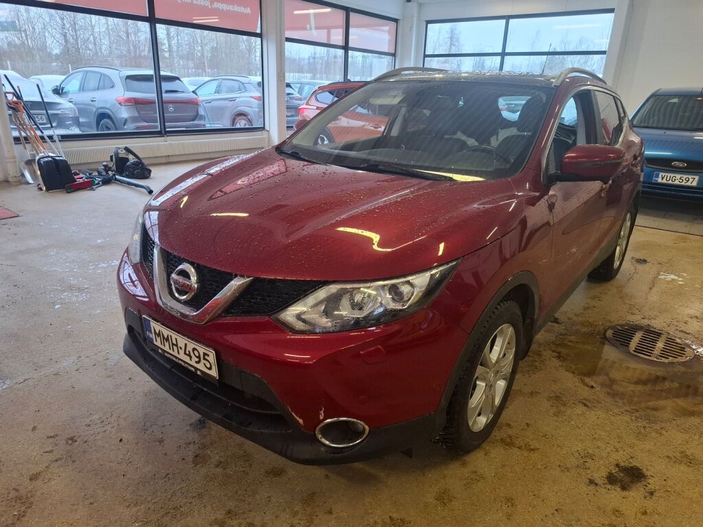 Nissan Qashqai 2015 Punainen