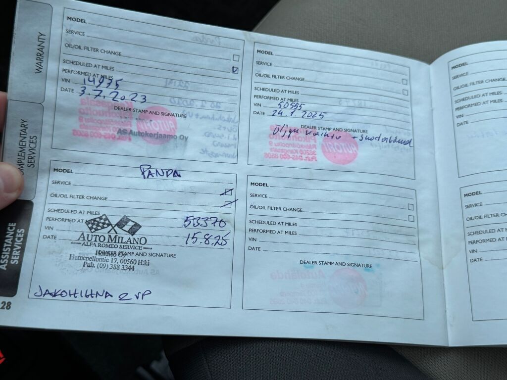 Fiat Panda 2015 Punainen