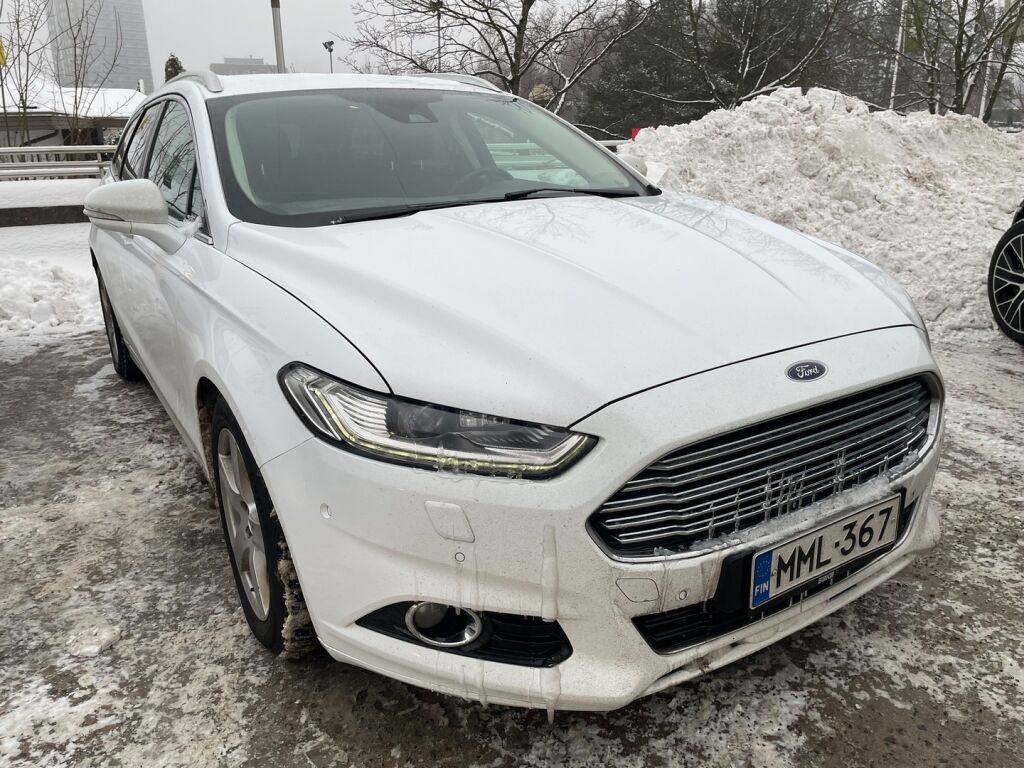 Ford Mondeo 2015 Valkoinen