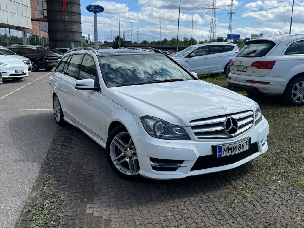 Mercedes-Benz C 2013 Valkoinen