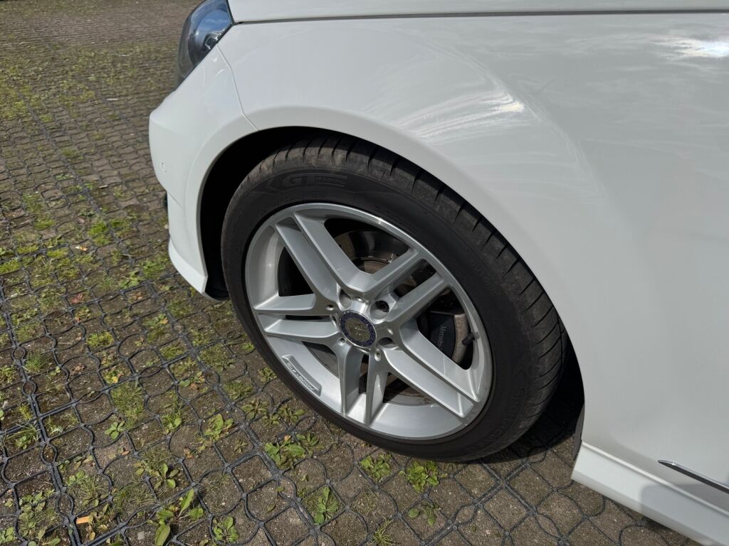 Mercedes-Benz C 2013 Valkoinen