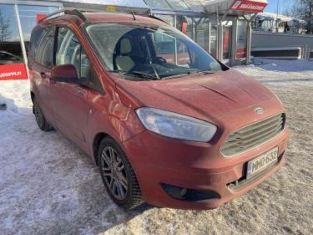 Ford Tourneo Courier 2017 Punainen