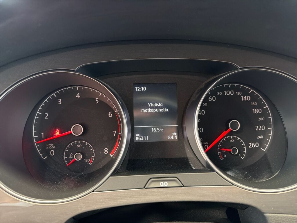 Volkswagen Golf Sportsvan 2016 Sininen