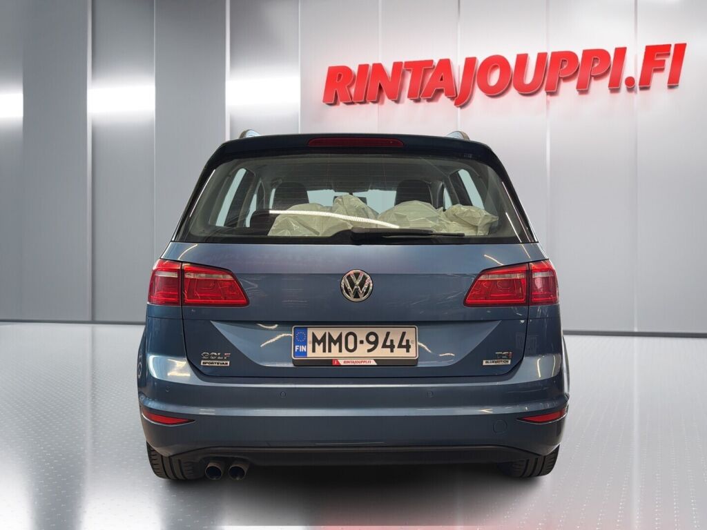 Volkswagen Golf Sportsvan 2016 Sininen