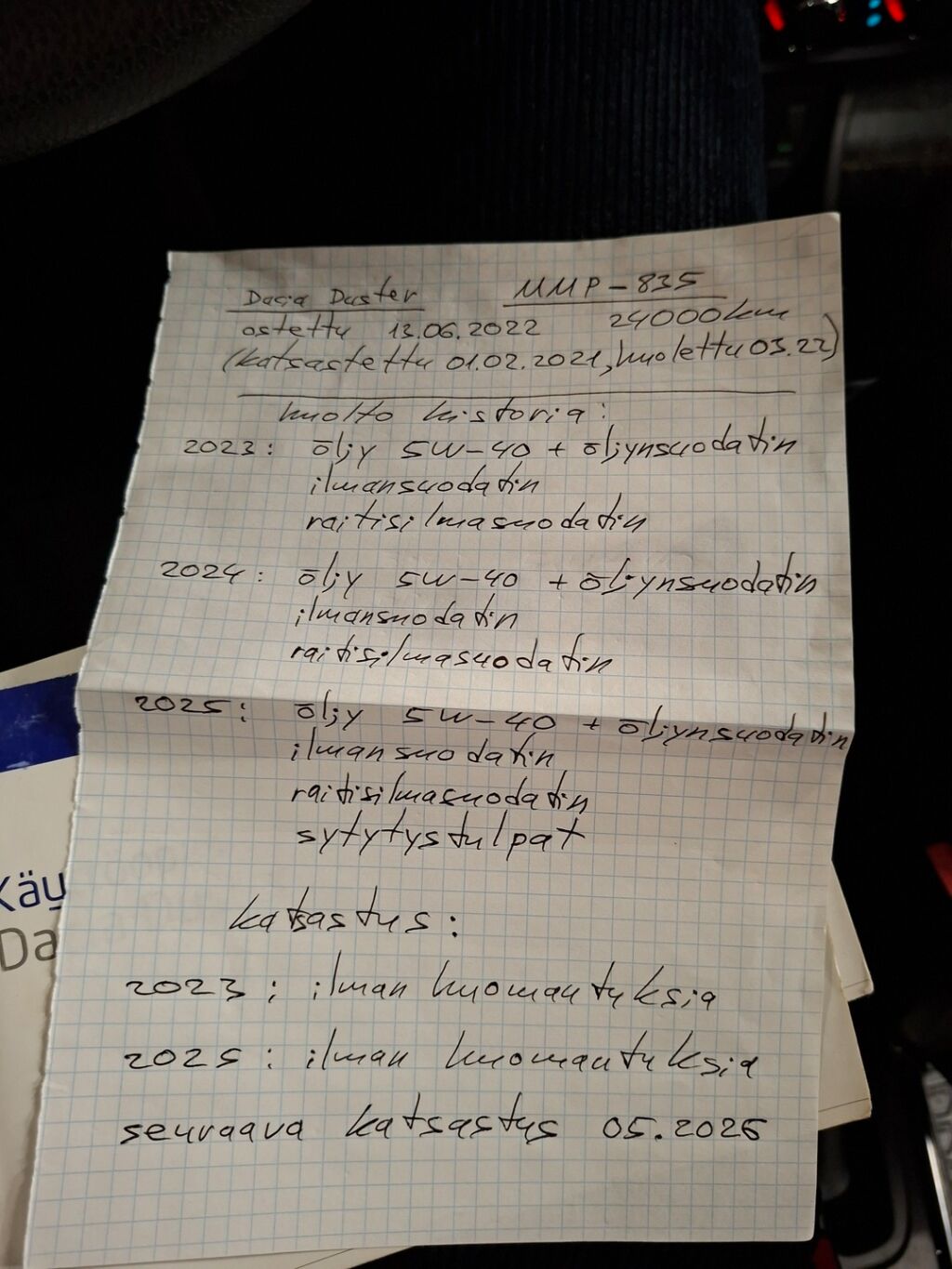 Dacia Duster 2016 Valkoinen