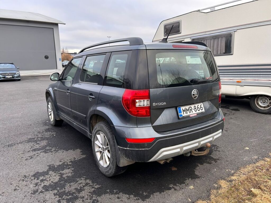 Skoda Yeti 2016 Harmaa