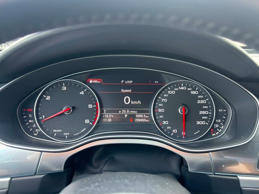 Audi A6 2016 Musta