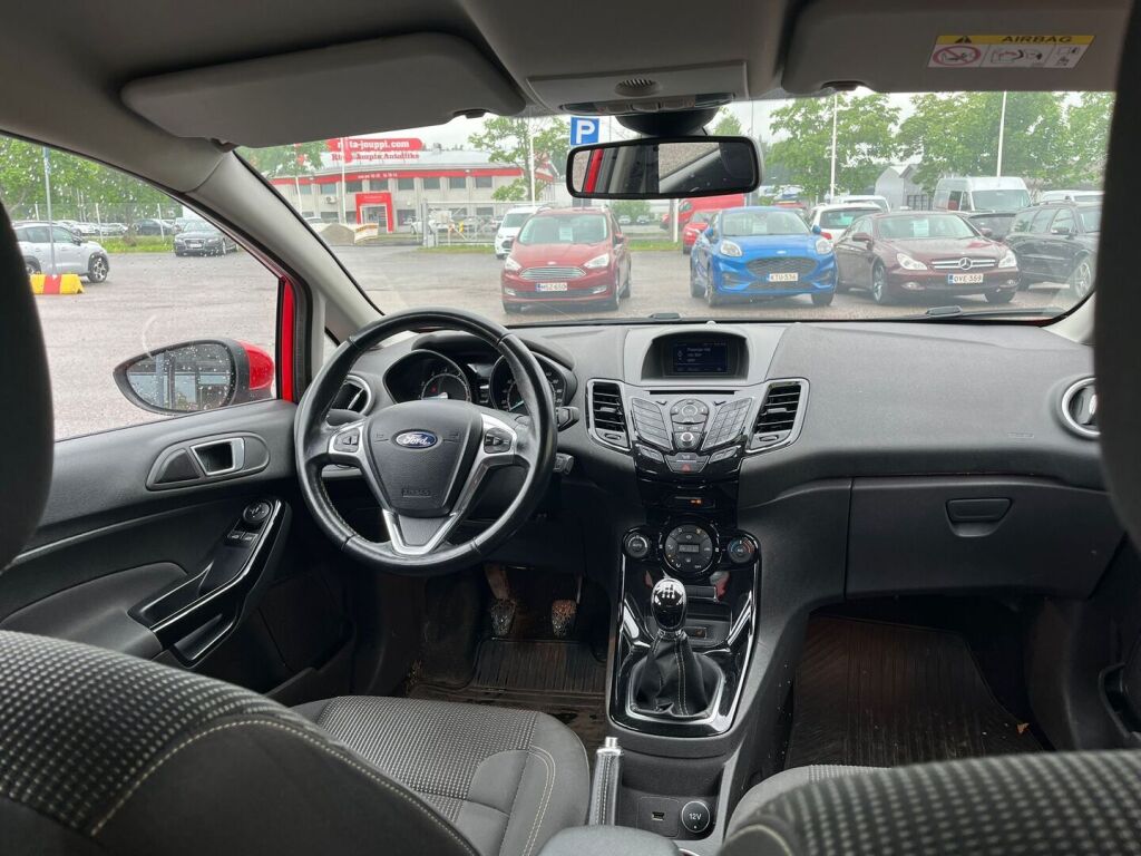 Ford Fiesta 2017 Punainen
