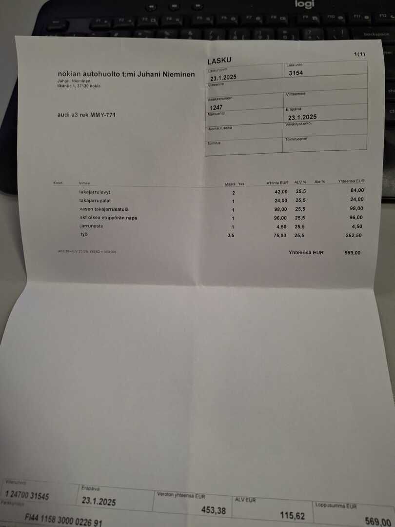 Audi A3 2010 Punainen