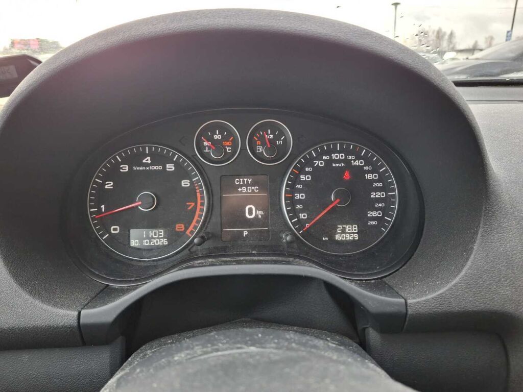 Audi A3 2010 Punainen