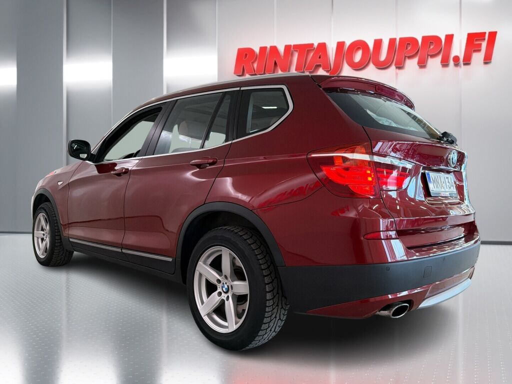 BMW X3 2011 Punainen