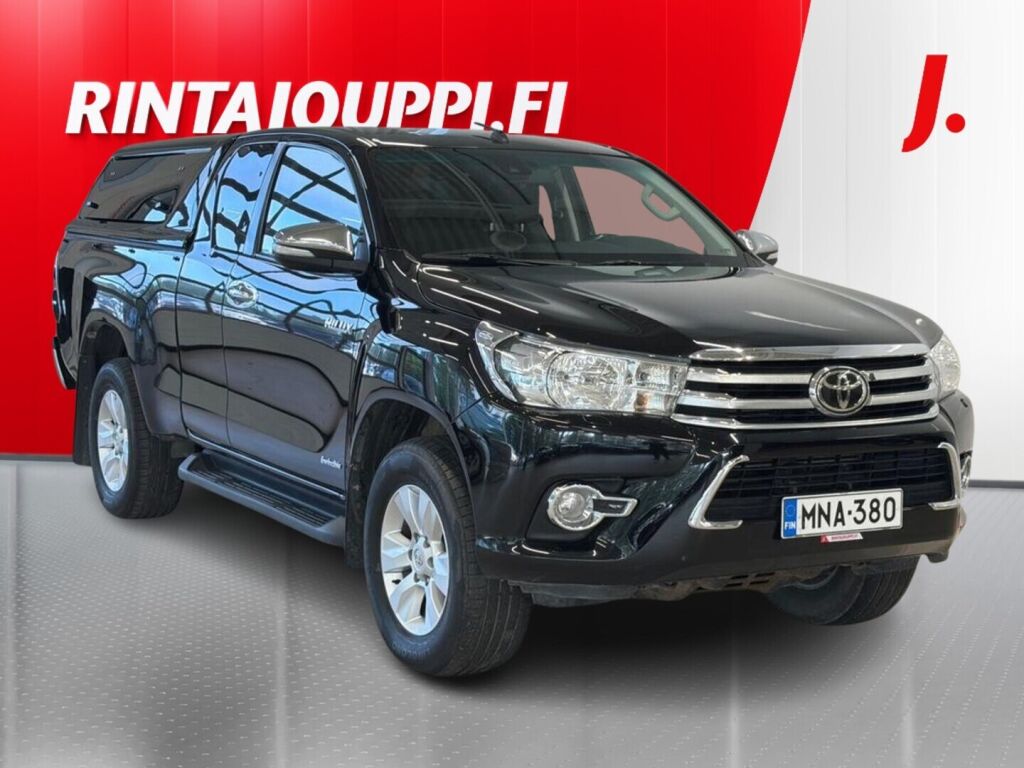 Toyota Hilux 2018 Musta