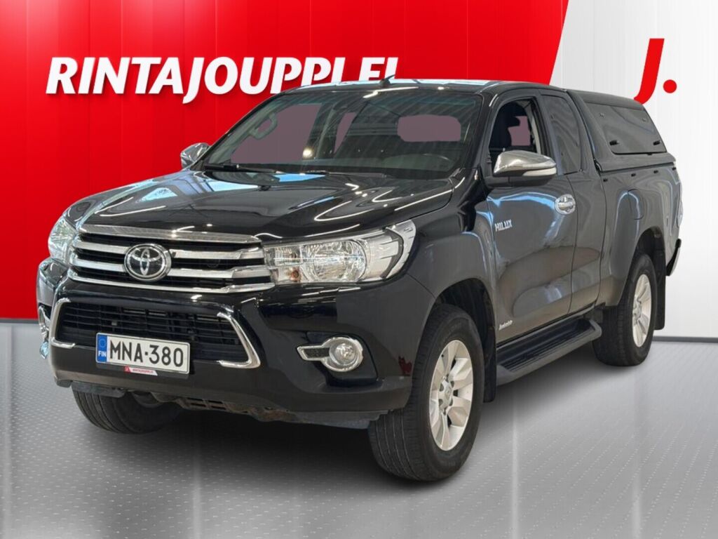 Toyota Hilux 2018 Musta
