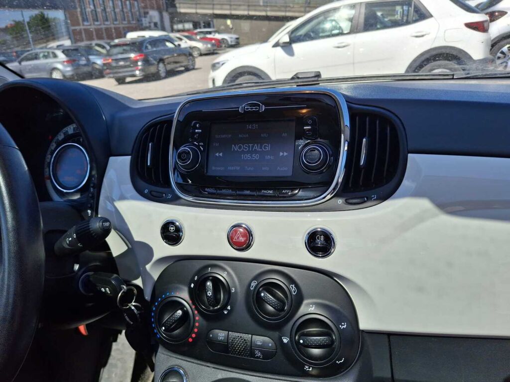 Fiat 500 2017 Valkoinen