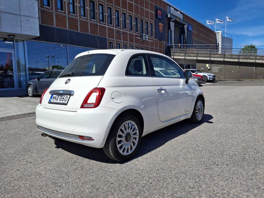 Fiat 500 2017 Valkoinen
