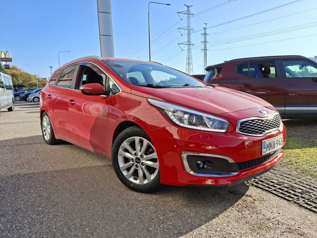 Kia Ceed 2017 Punainen