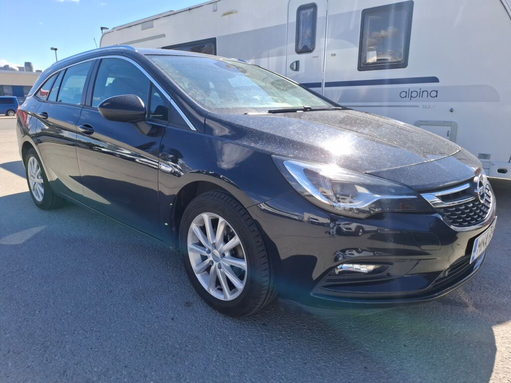 Opel Astra 2018 Sininen