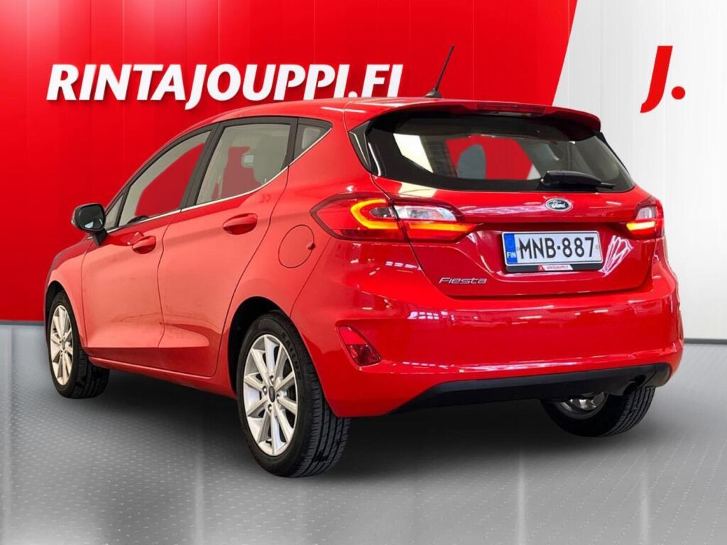 Ford Fiesta 2017 Punainen