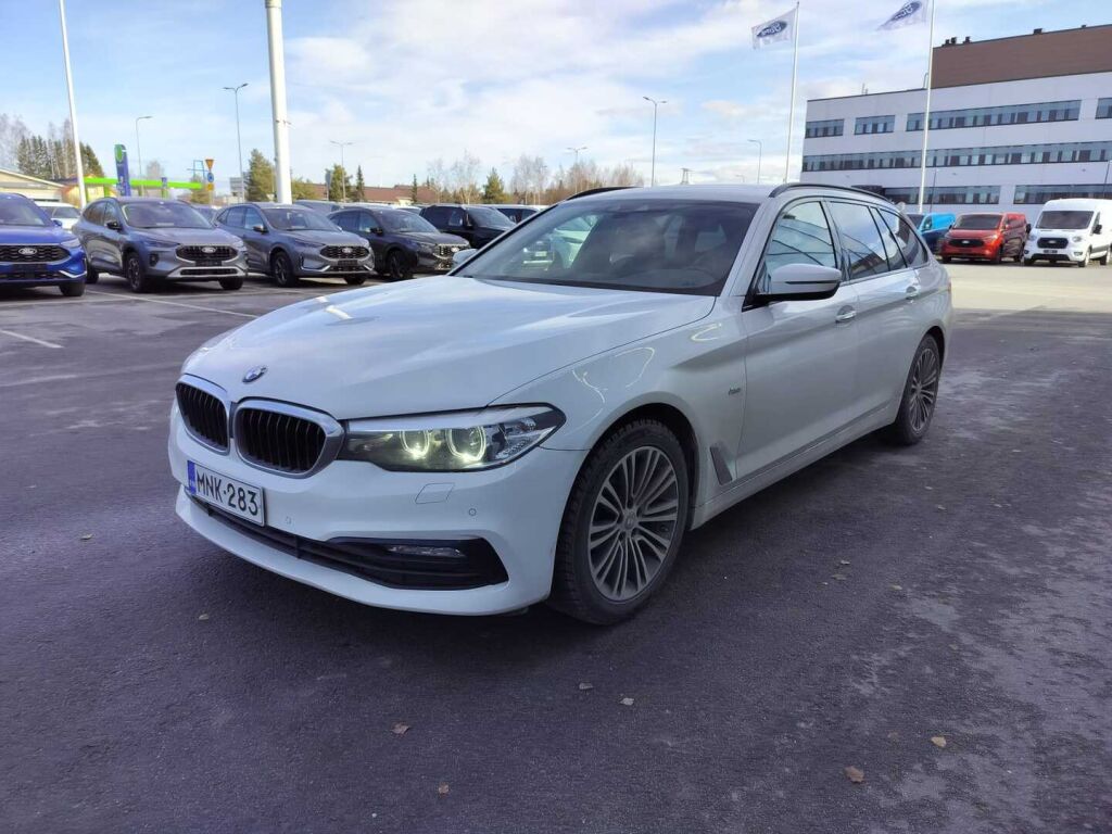 BMW 520 2018 Valkoinen