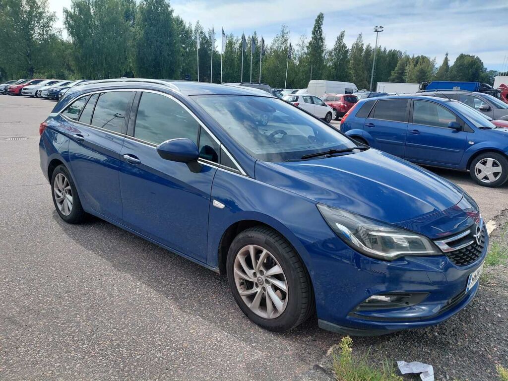 Opel Astra 2018 Sininen