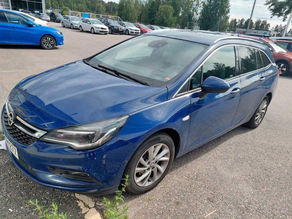 Opel Astra 2018 Sininen
