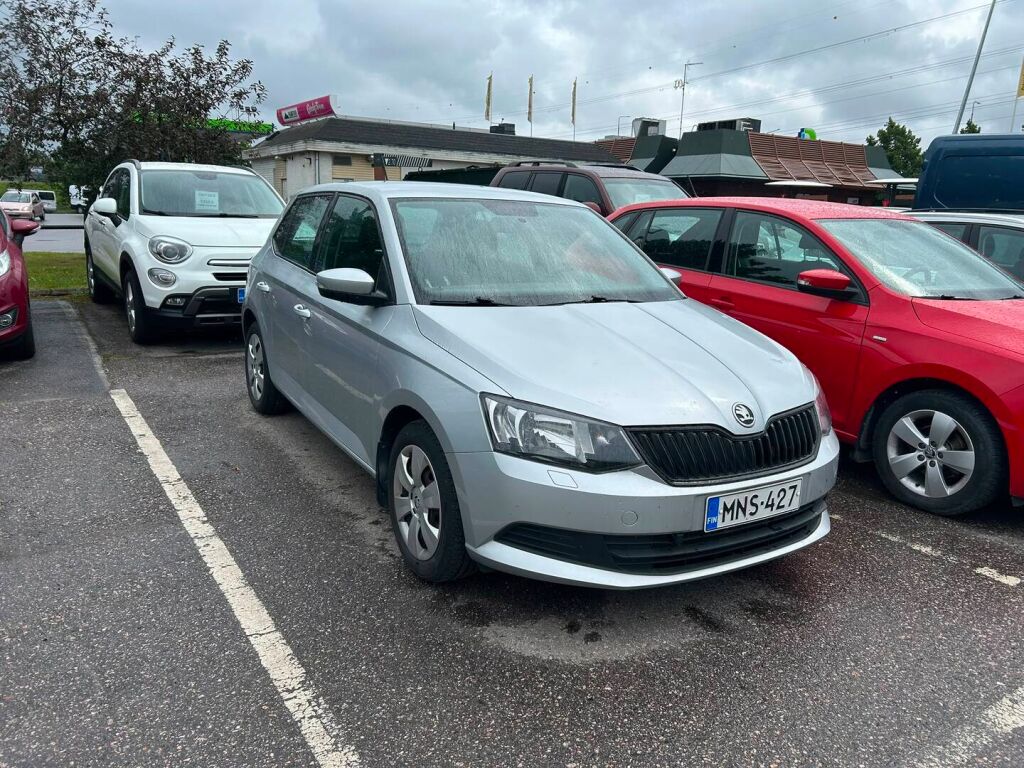 Skoda Fabia 2018 Harmaa