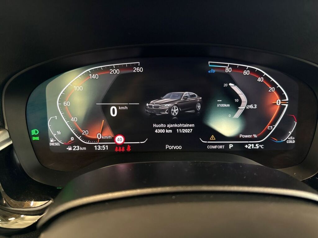 BMW 520 2021 Musta