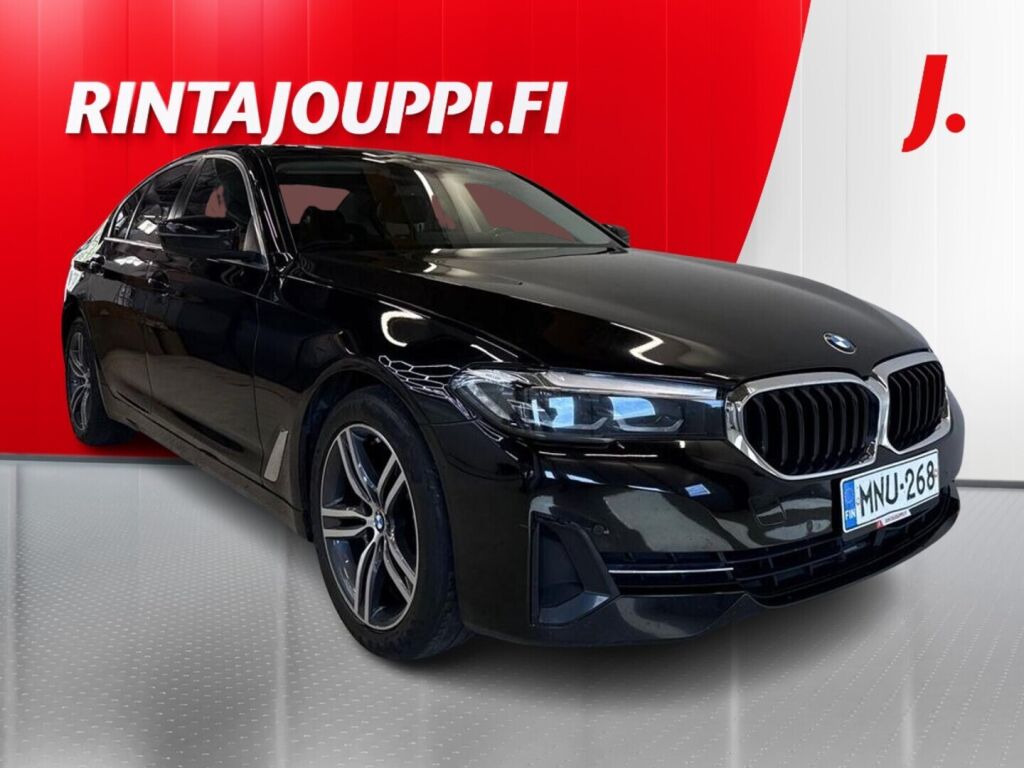 BMW 520 2021 Musta