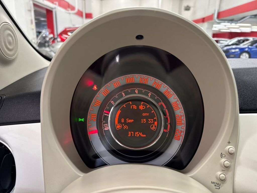 Fiat 500 2019 Valkoinen