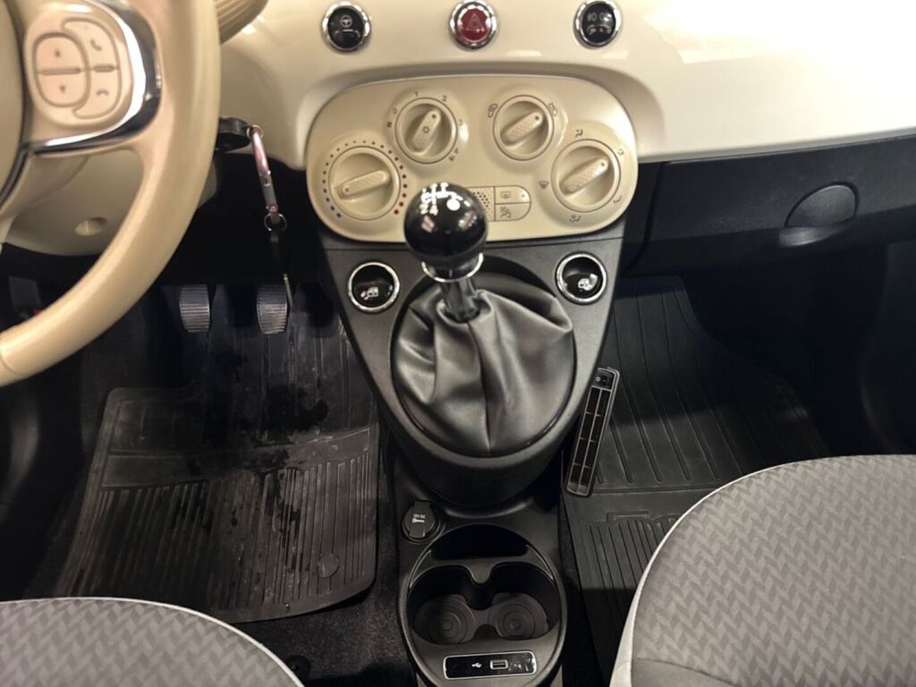Fiat 500 2019 Valkoinen