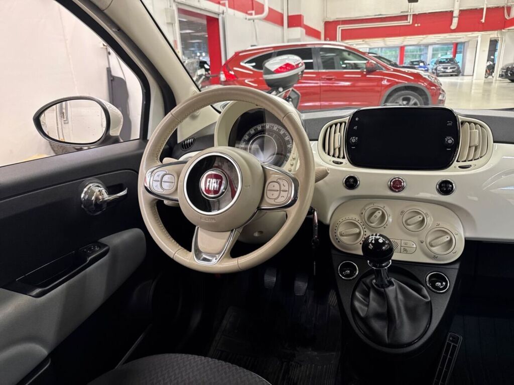 Fiat 500 2019 Valkoinen