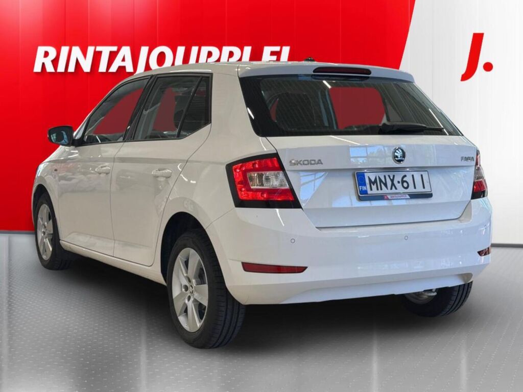 Skoda Fabia 2018 Valkoinen