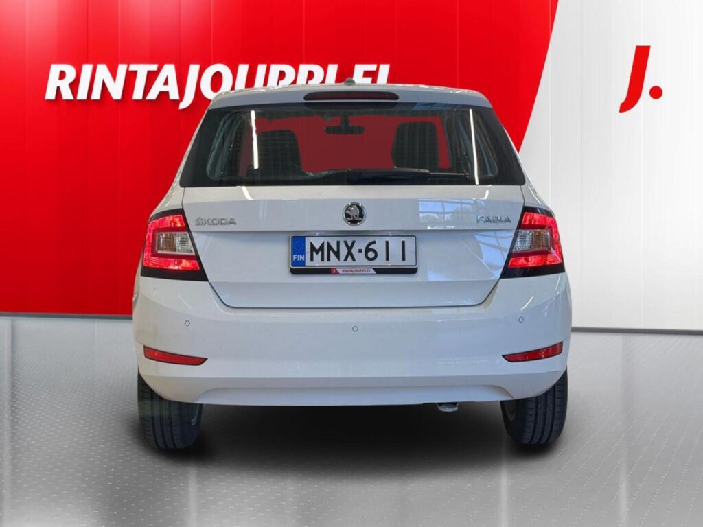 Skoda Fabia 2018 Valkoinen