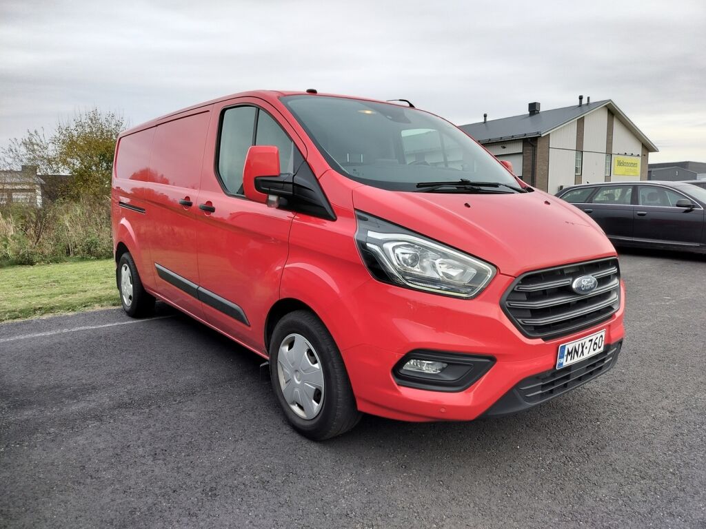 Ford Transit Custom 2019 Punainen