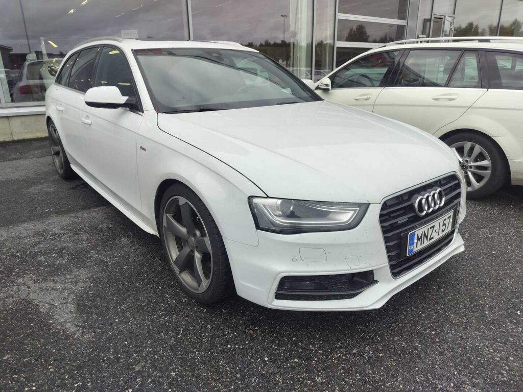 Audi A4 2014 Valkoinen