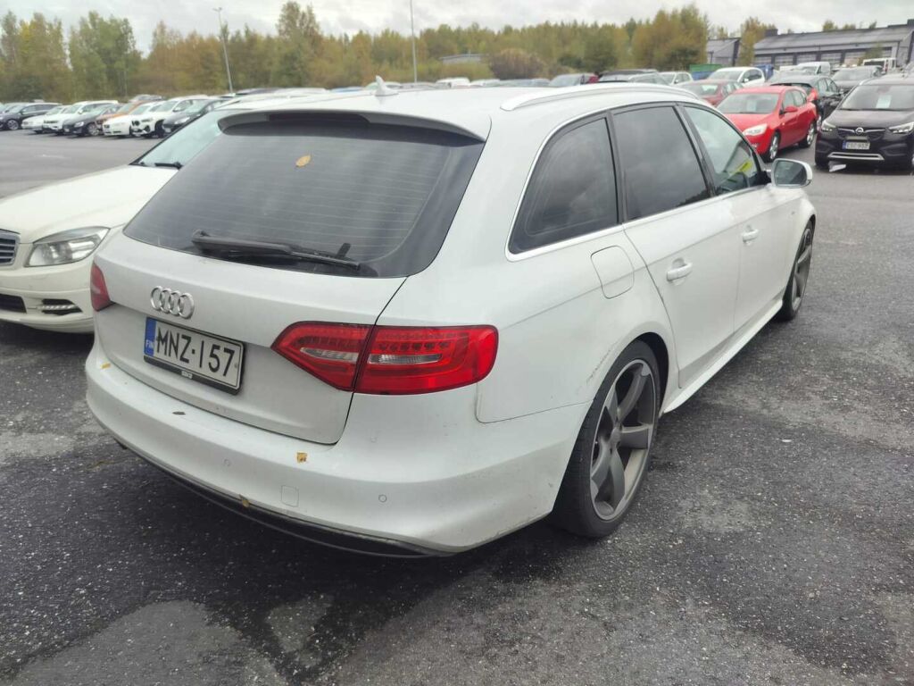 Audi A4 2014 Valkoinen