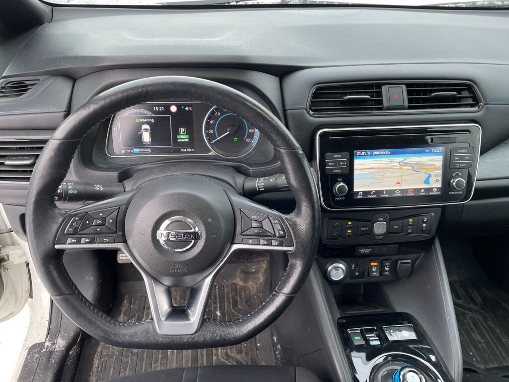 Nissan Leaf 2018 Valkoinen