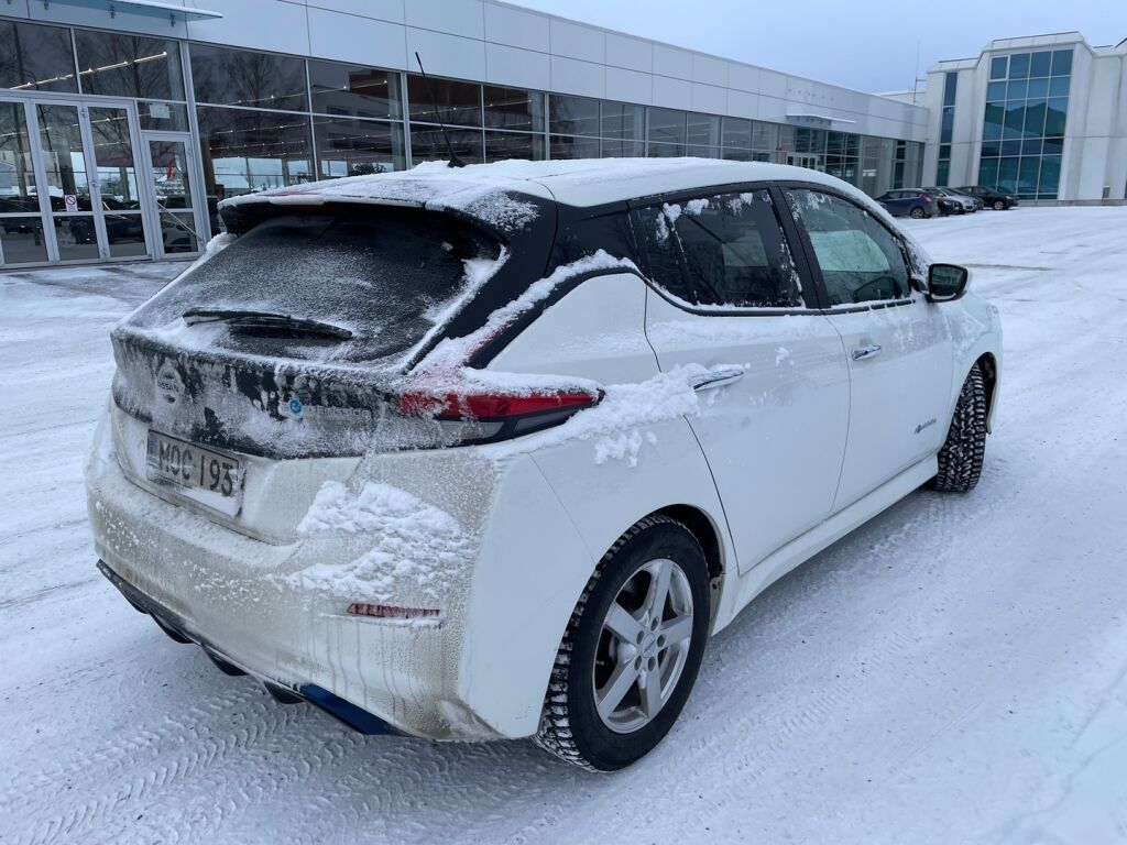 Nissan Leaf 2018 Valkoinen