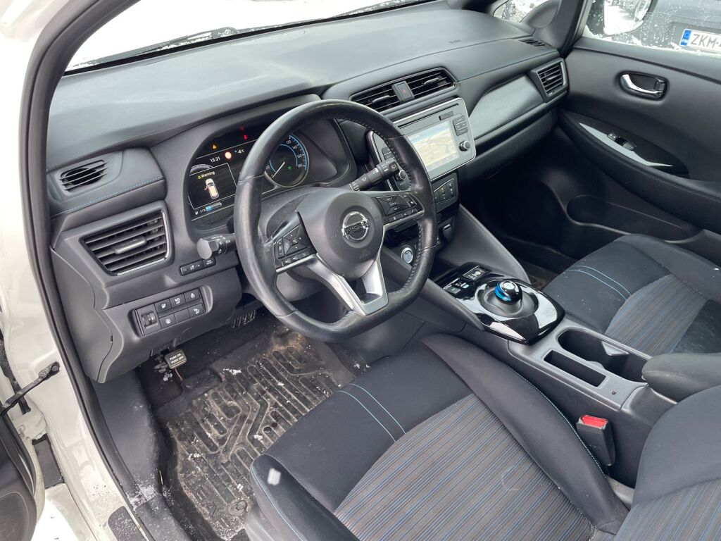 Nissan Leaf 2018 Valkoinen