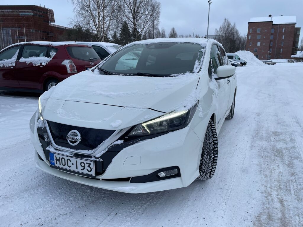 Nissan Leaf 2018 Valkoinen