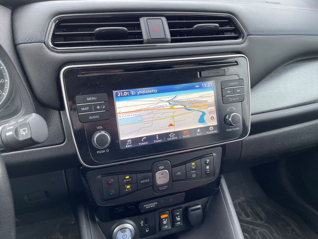 Nissan Leaf 2018 Valkoinen