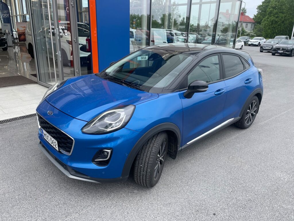 Ford Puma 2022 Desert Island Blue