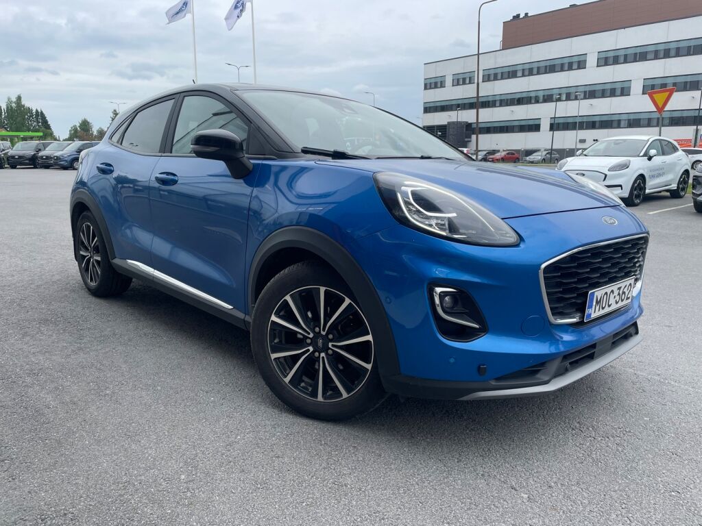 Ford Puma 2022 Desert Island Blue