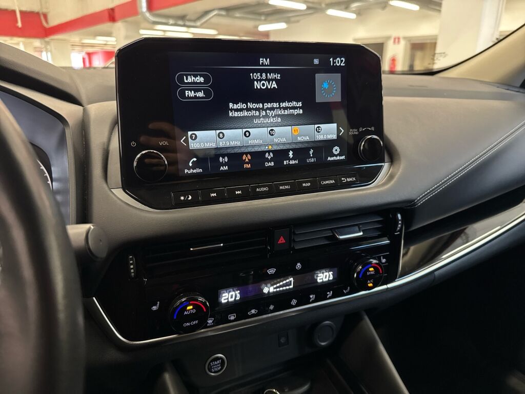 Nissan Qashqai 2022 Punainen